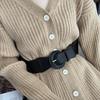 Chic Black Elastic Waist Cinch Belt For Women Ideal For Sweaters And Dresses