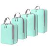 Travel Compression Packing Cubes Suitcase Luggage Organizer Set Zipper Foldable Storage Bag for Clothes Shoes Travel Accessories
