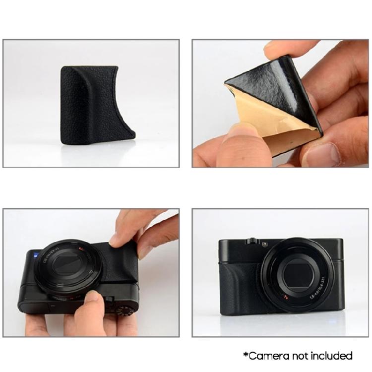 Silicone Photography Hand Grip Curved Edge for DSC-RX100/RX100M2/M3/M4/M5