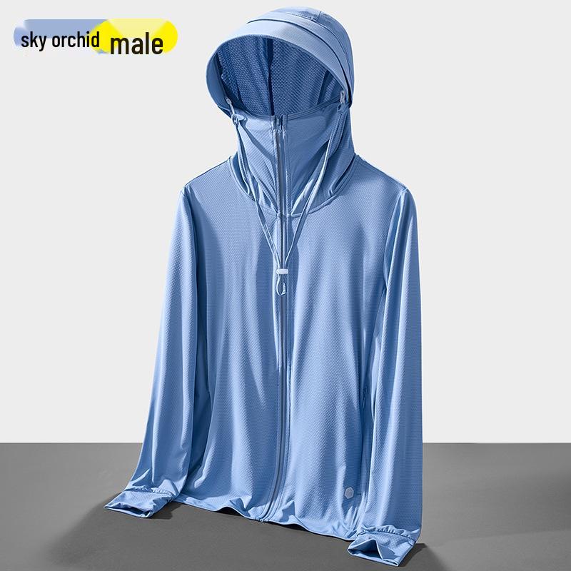 

2025 Ultralight Hooded Sun Protection Jacket: Breathable, Thin, Stylish Outdoor & Fishing Skin Coat M