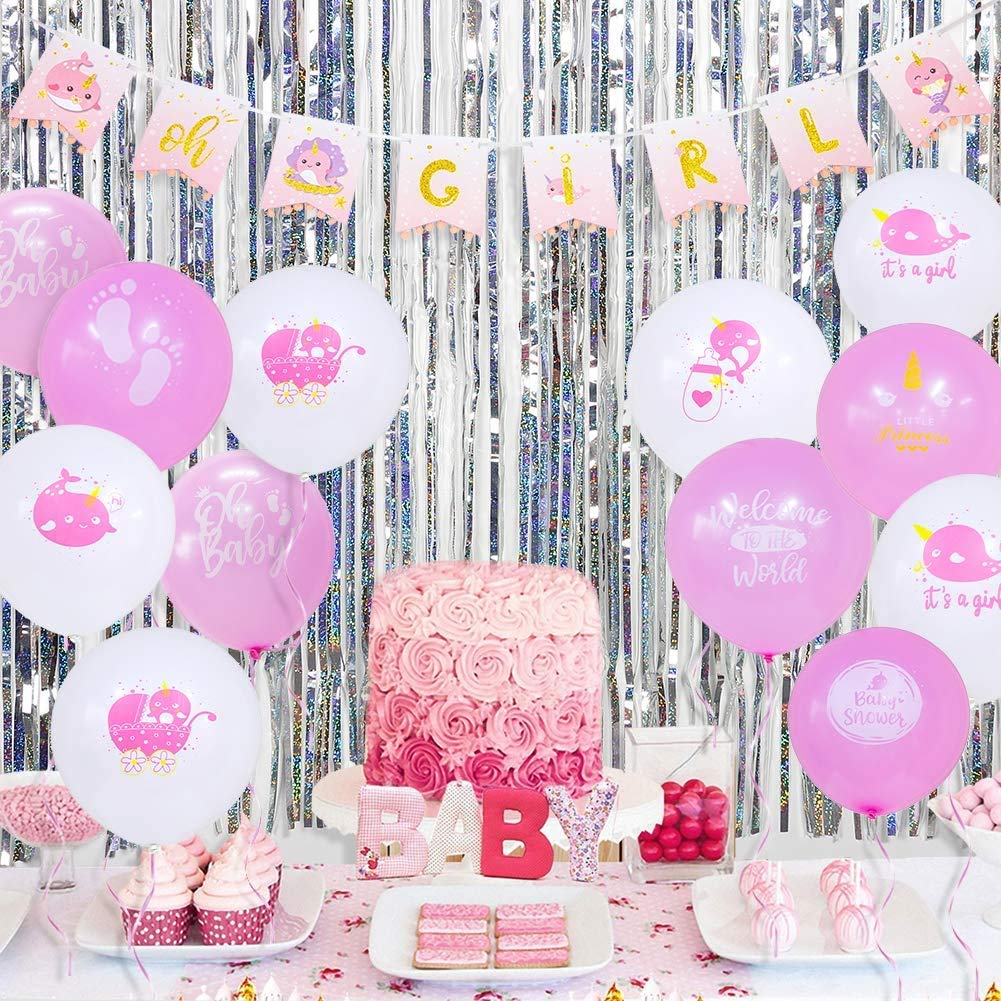 BRAVESHINE 2-Piece Tassel Curtain Set Sparkling Background Bright Glossy Birthday Christmas Decoration 100cm*250cm Party Decor