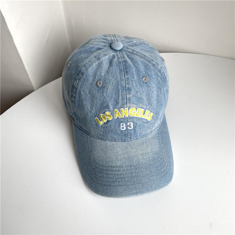 

Кепка женская бейсболка с вышитыми буквами LOS American Cowboy, повседневная универсальная кепка, летняя модная кепка от солнца для мужчин Adjustable