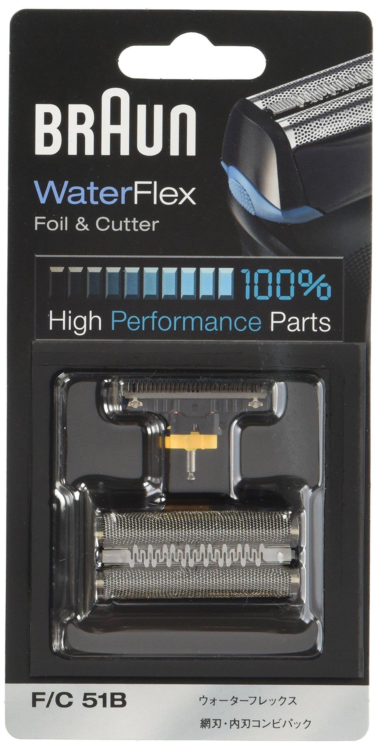 

Набор лезвий Braun Shaver Water Flex Net 51B 51B [оригинальный продукт] Лезвие/внутренняя часть F/CF/C