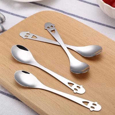 10pcs/set Stainless Steel Hollow Heart Shape Coffee Spoon 13.5cm Espresso Spoon Tea Milk Stirring Spoon for Dessert Spoons