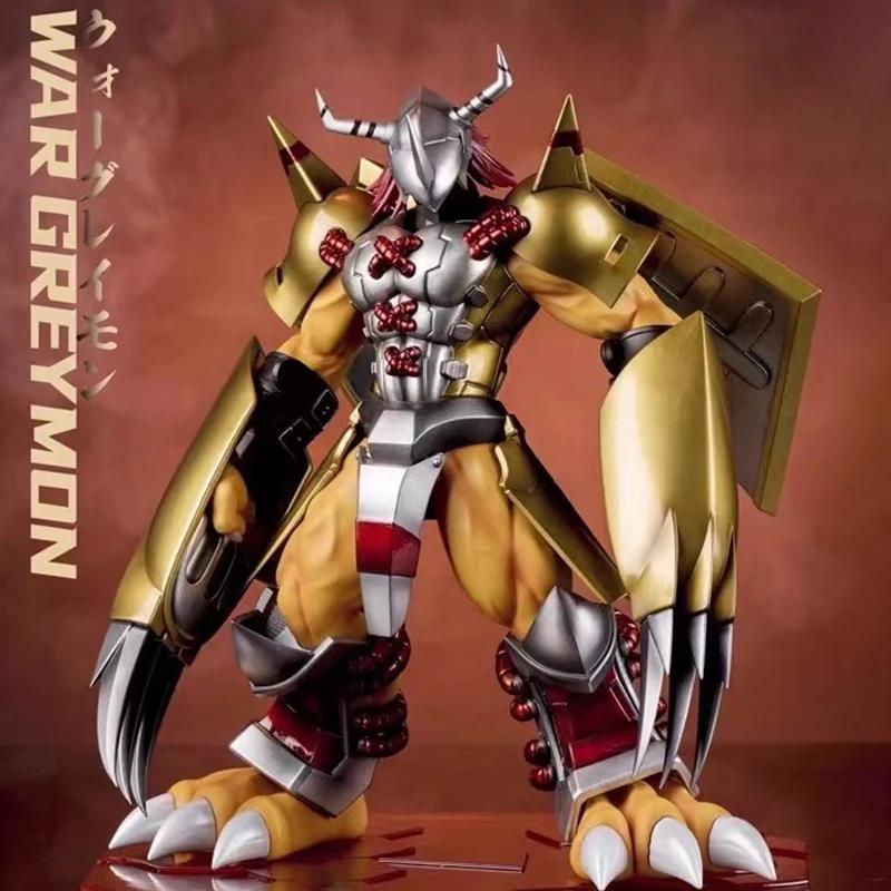 20cm Digimon Adventure War Anime Greymon Figure Greymon Action Figures Pvc Statue Desktop Decoration Collection Model Toys Gifts