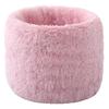 New High Quality Winter Warm Velvet Neck Ring Scarf For Women Men Solid Color Soft Neck Warmer Vintage Circle Snood Scarves