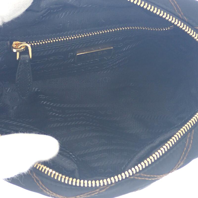Prada 1NE005 Pouch Black Nylon Women