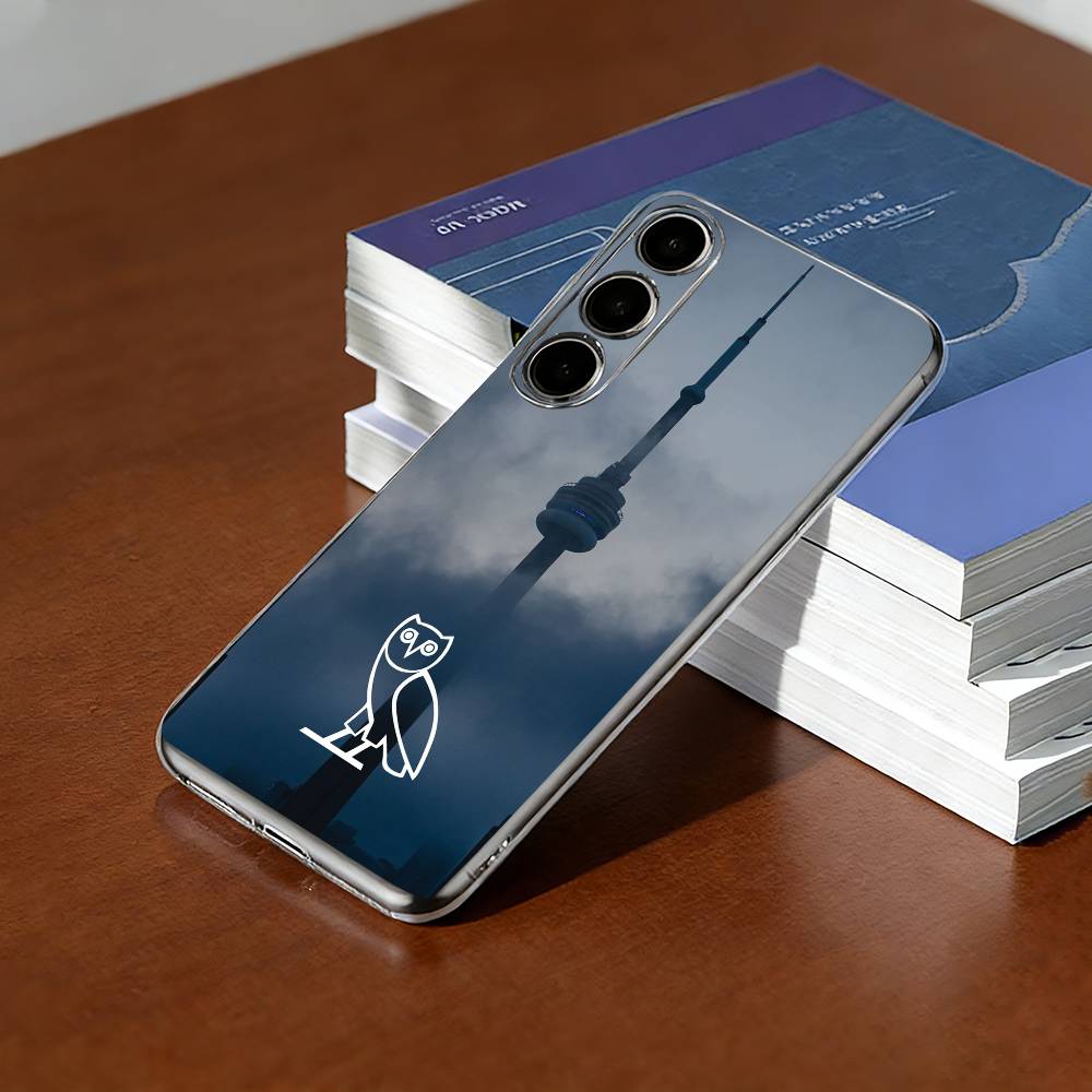 D-Drake OvO-o OWL Phone Case For SamsungA10,12,20,21S,30,31,40,50,51,52,70,71 Transparent Cover Samsung a40