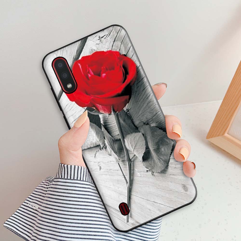 Case For Samsung Galaxy A01 Case A01 Bumper 5.7inch Soft Silicon Back Cover Phone Case For Samsung A01 GalaxyA01 A 01 A015 Coque