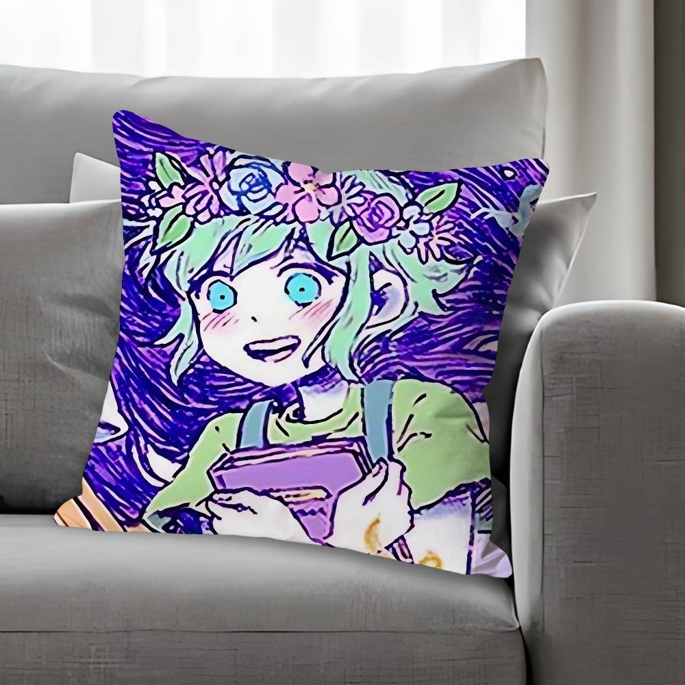 

OOmoriS Game Anime Celebrity Merchandise AllMatch Printed Pillow Case Sofa Car Office Room Decoration Protector 30x30 cm