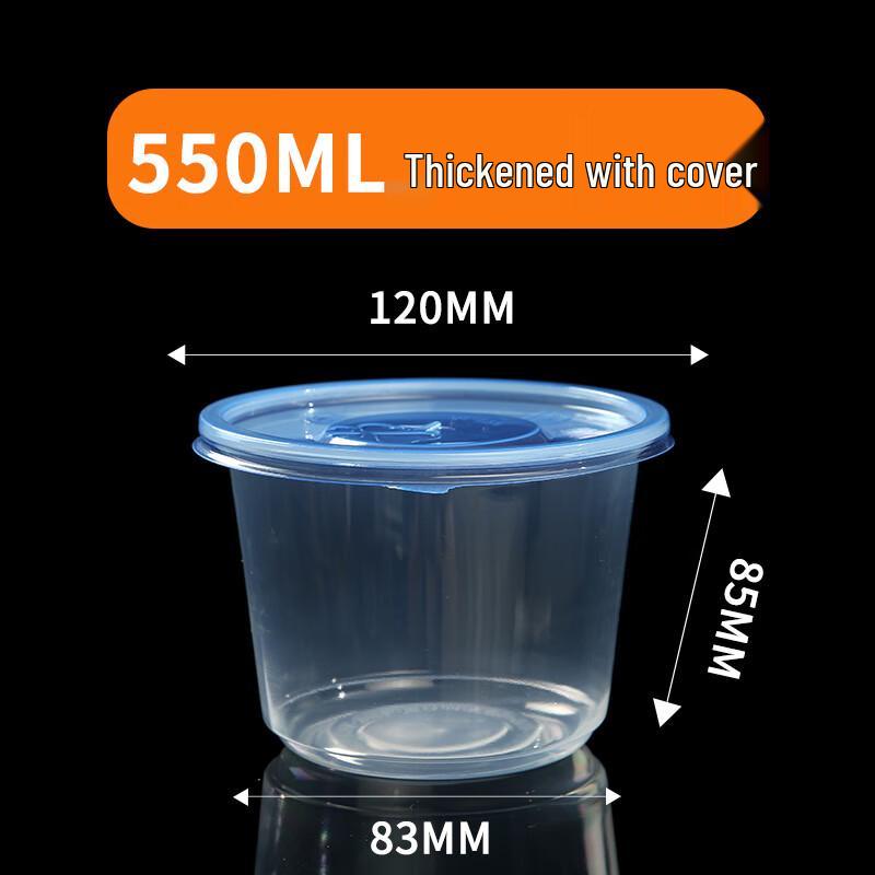 Shixun Disposable Microwavable Meal Prep Bowls