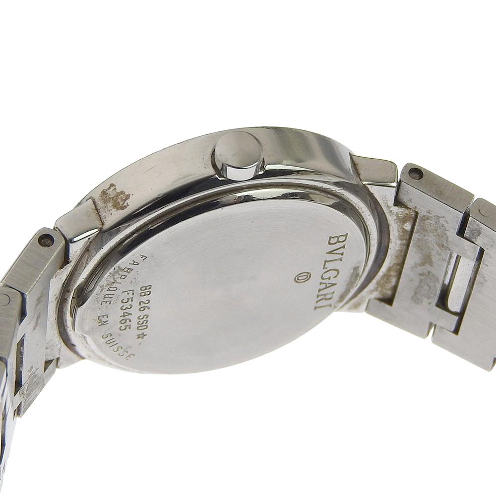 Bvlgari Bvlgari Bvlgari Watches BB26SSD blackDial Stainless Steel Quartz Analog Display Women Used