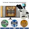 GAOPIN 7-45x Long Arm Stereo Microscope with Digital Output