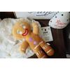 Gingerbread Man Plush Doll Sofa Decoration Cute Cookie Man Stuffed Toys Key Chain Soft Pendant Gifts