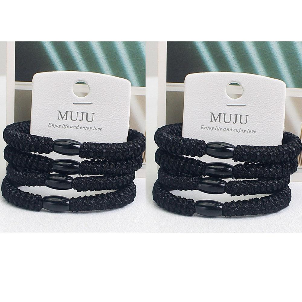 

8 шт. Европейские и американские резинки для волос конфетных цветов высокой эластичности для женщин, девочек, держатель для хвостика, корейские аксессуары для волос