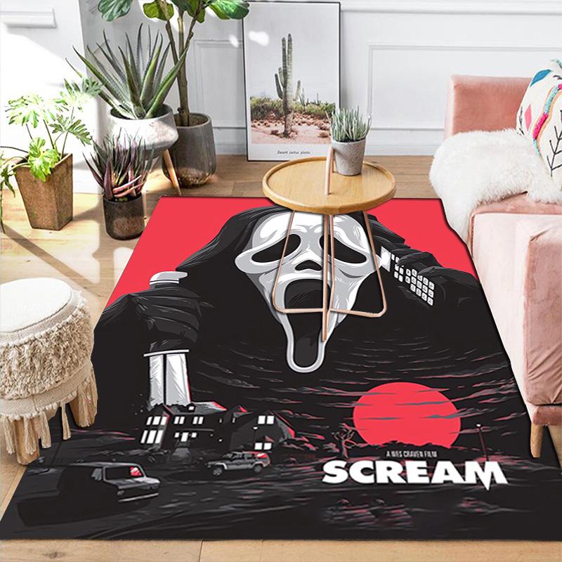 Scream Rug Floor Mat for Living Room or Bedroom Soft and Comfortable Carpet a Gift for Birthday and Holiday.SFF0917373