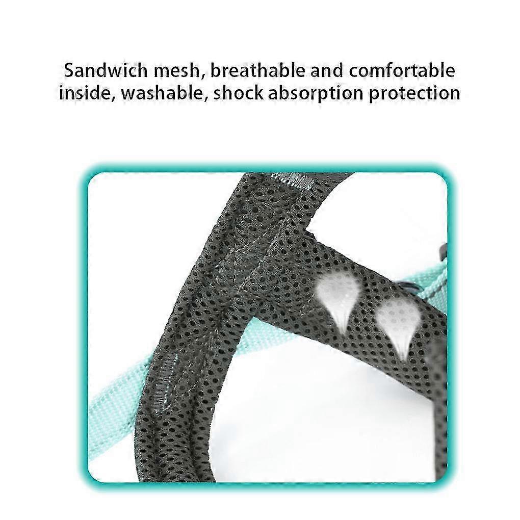 Pet Vest Harness Dog Strap With Handle Nylon Brace Sling Leash Walking