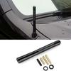 Universal Black Car Roof Antenna Carbon Fiber Short And Long Auto Roof Radio Aerial Accessories Enhanced Signal 3.5cm 12cm