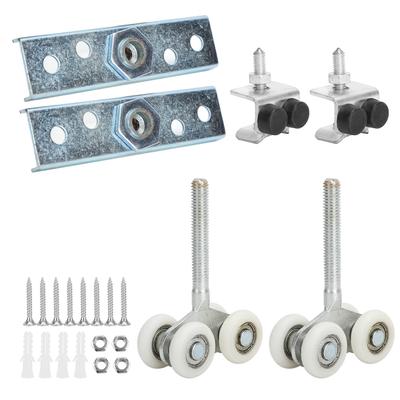 2Set Glass Door Rollers Runners Shower Door Suspension Wheel Accessory Diameter 25mm