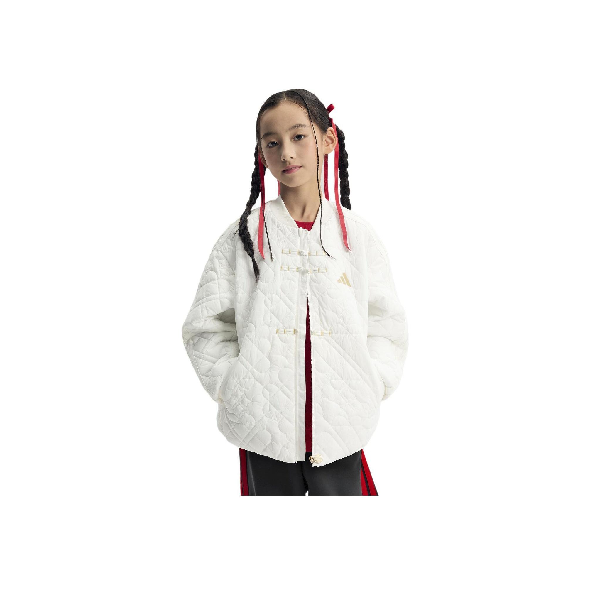 Adidas Water-Resistant Cotton Jacket Comfortable Casual Sports Kids Kids jackets KG5942 170