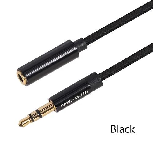 3.5 mm Audio Extension Cable Male to Female Stereo Earphone Aux Cord Extender For PC Laptop Phone Car Speaker Gold Plated Plug