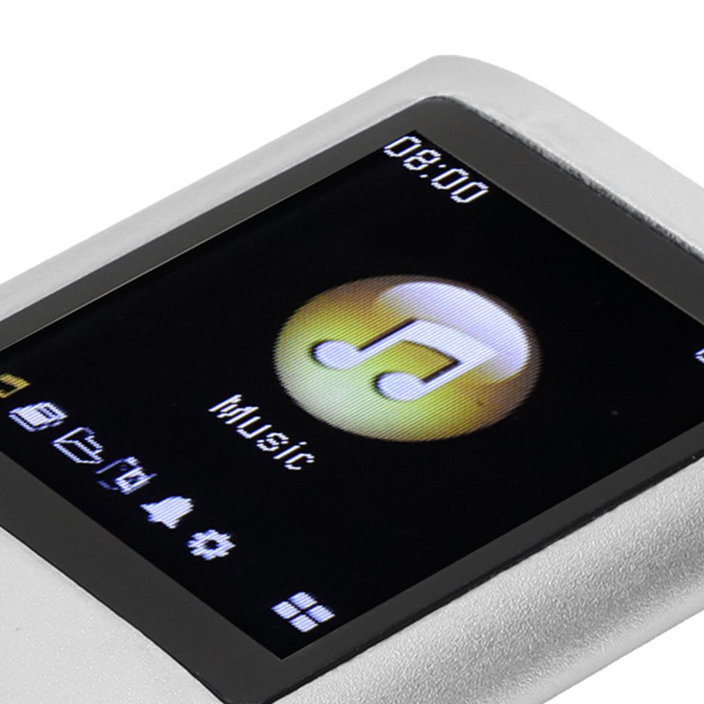 MP3 Player Stylish Multifunctional Lossless Sound Slim 1.8 Inch LCD Screen Portable MP3 Music Player