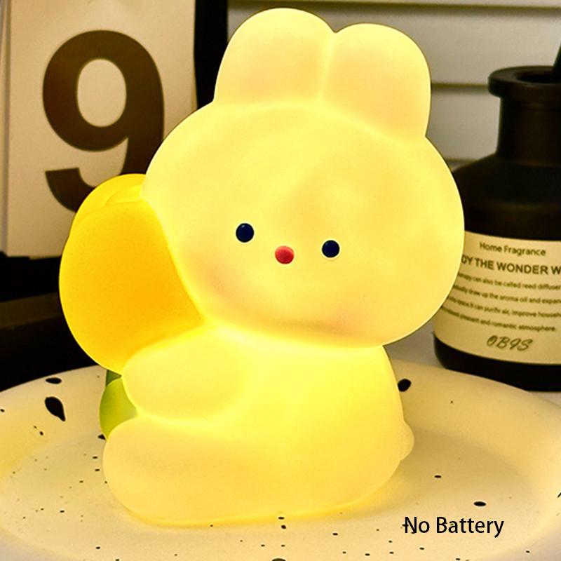 

Cute Animal Shape Led Night Light For Kids Bedroom Decoration Rabbit