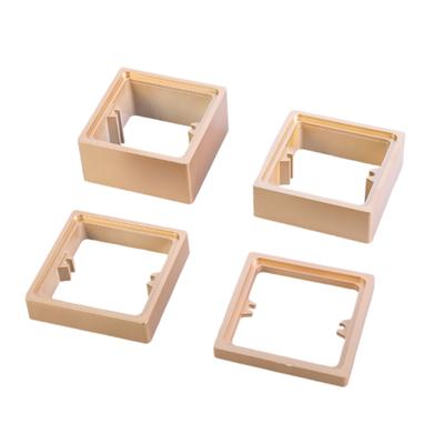Espaçador de Soquete Único Extensor de Caixa de Tomada Elétrica Extensor de Caixa de Um Módulo Espaçador Quadrado para Sala de Estar Escola Escritório