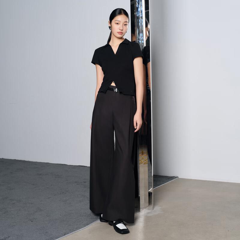 

Sancai 100% Cotton Loose Wide-Leg Trousers L (165/72A)