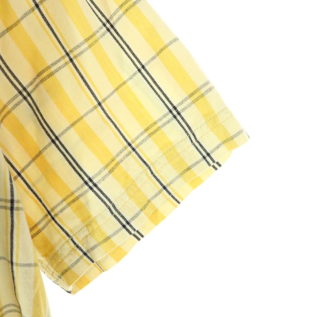 Beauty Products STJOHN’sBAY 90s Old Check Pattern Short Sleeve Cotton Shirt Women Used