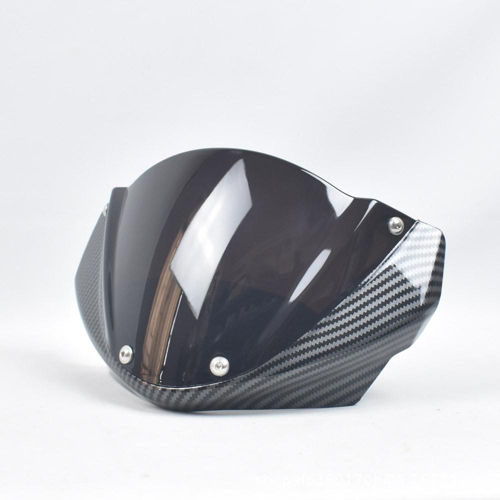 Motorcycle Sports Windshield Head Cover Windshield Deflector Visor for Ducati Monster 696 795 796 1100