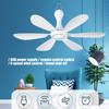 Foldable Mini USB Ceiling Fan with Remote Quiet Operation For Camping Travel Office Dormitory