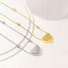 Personality Simple Love Bead Necklace Fashion Design Titanium Steel Collarbone Chain Women Do Not Fade