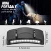 COB/ LED Clip on Cap Light Hat Light Battery Operated Light for Fishing Camping Running for Cycling Hiking and Outdoor Activities,Battery Not Included