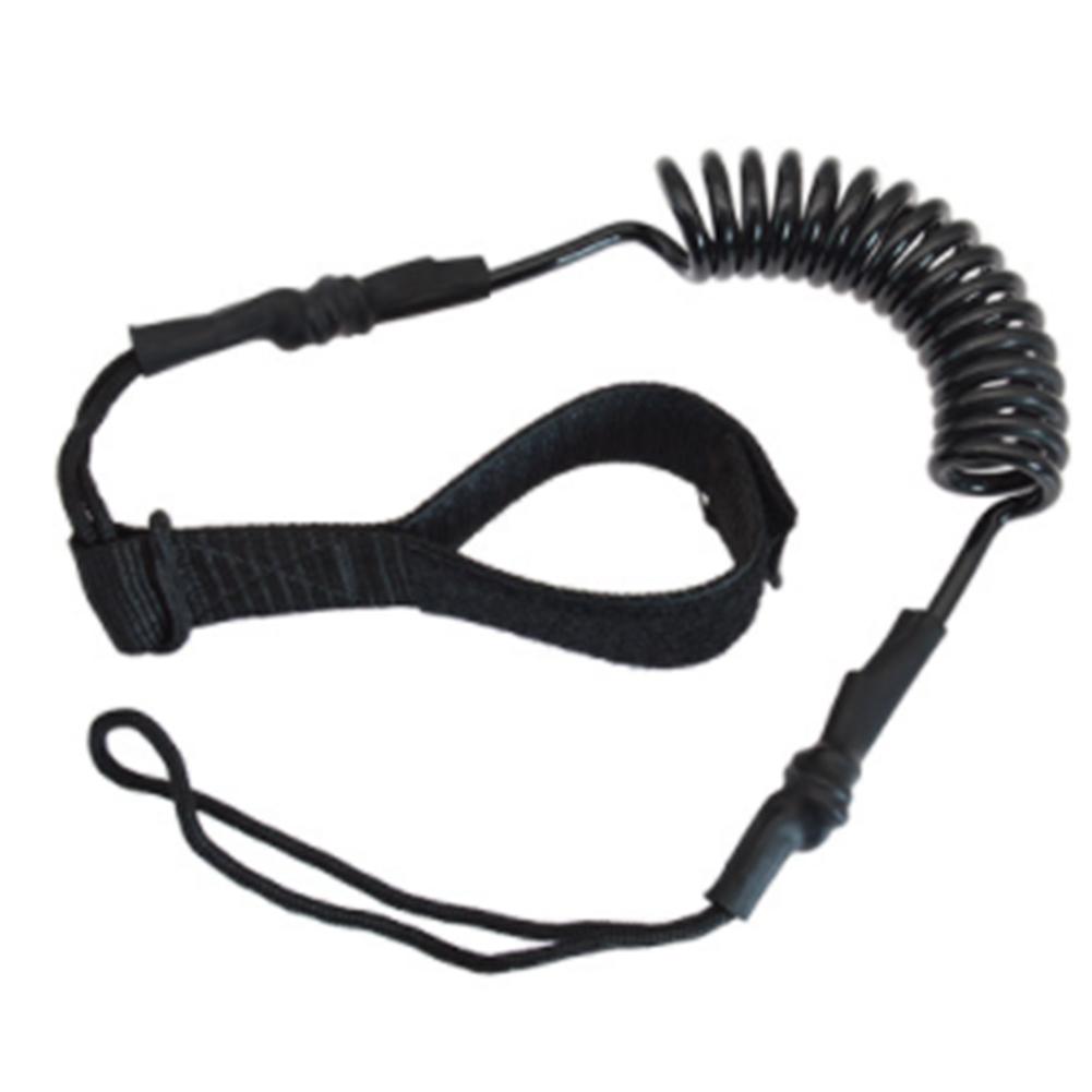 JB-A35   TPU  Safety  Rope For Kayak Canoe Oar Surfboard Paddle Anti-lost Spring Rope