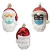 Christmas Beautiful Ornaments With Diverse Santa Faces For Inclusive Holiday Decor