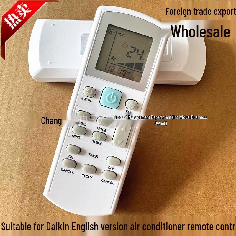 English Remote Control for Daikin ACSON/DAIKIN APGS02 ECGS02 BRC52 Air Conditioner Remote Control