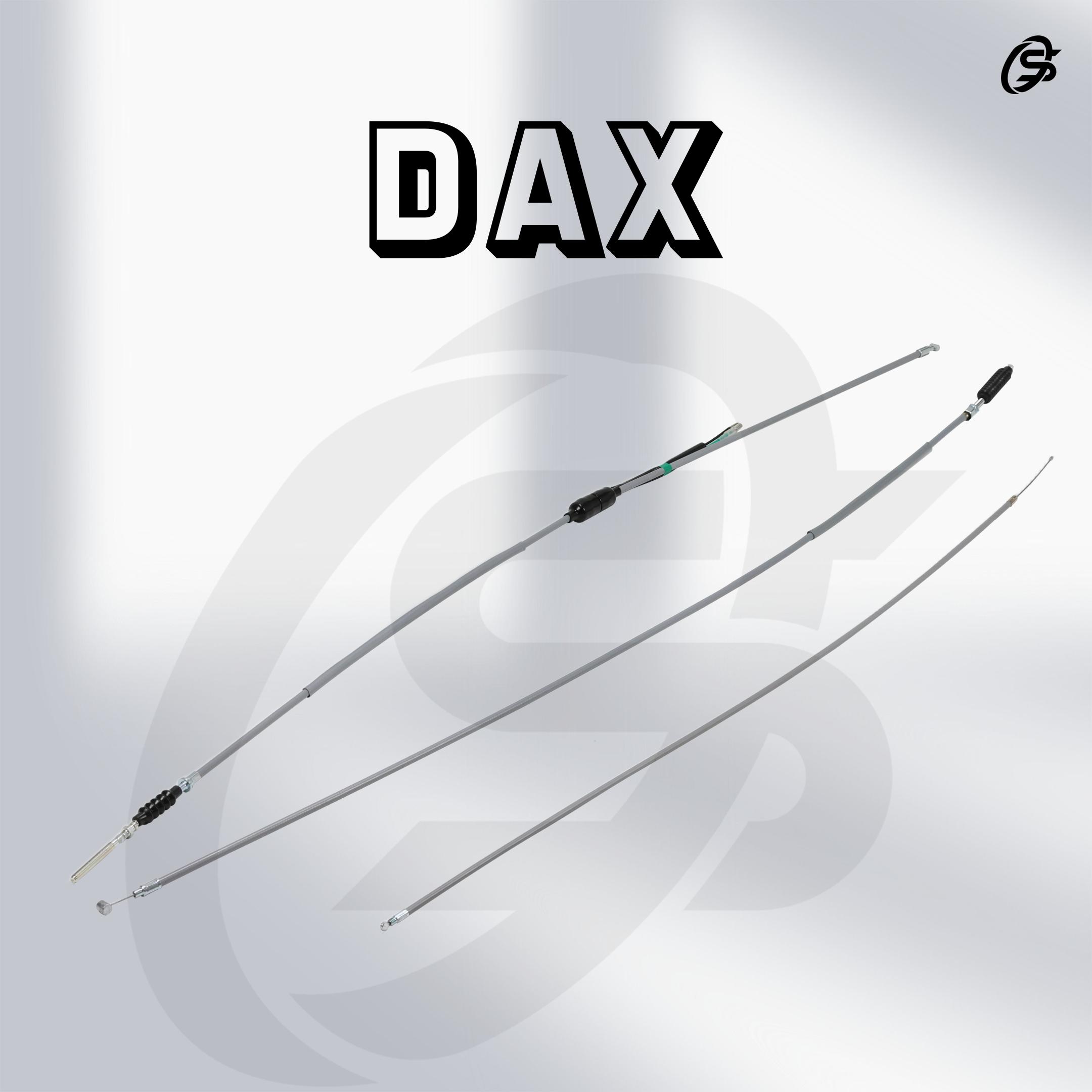 DAX CT70 Brake Cable Kit CT70 K0 Front Cluth Cable Rear Brake Cable DAX CT70 Parts for HONDA Motorcycles Aceessories серый