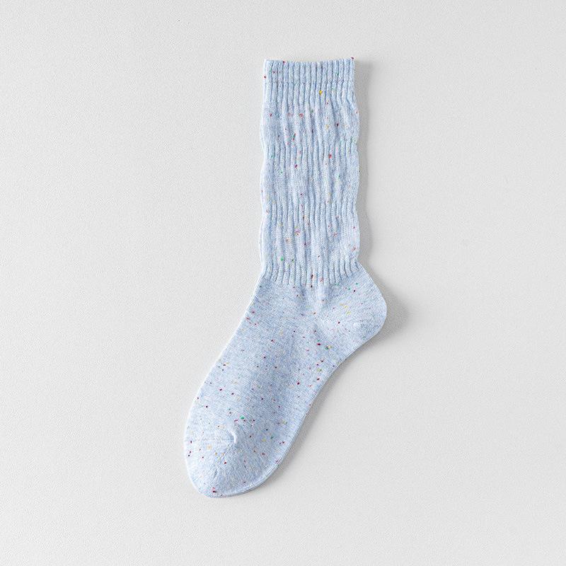 Female Spring and Autumn Loose Open Not To Pull Foot Moon In Tube Socks