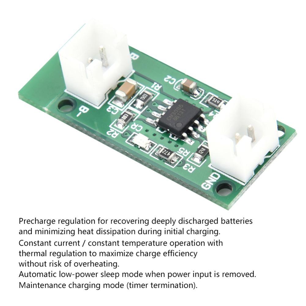 3V 4.5V Dedicated Charger Module Thermal Regulation CC CV Charger For 2S NiMH Battery