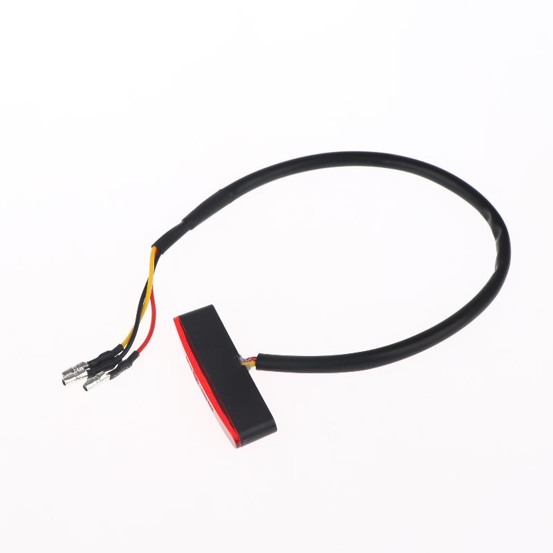 High Brightness Universal Mini 12V Motorcycle Rear Brake LED Tail Light Lamp Easy Wiring for Scooter Moped Onesize