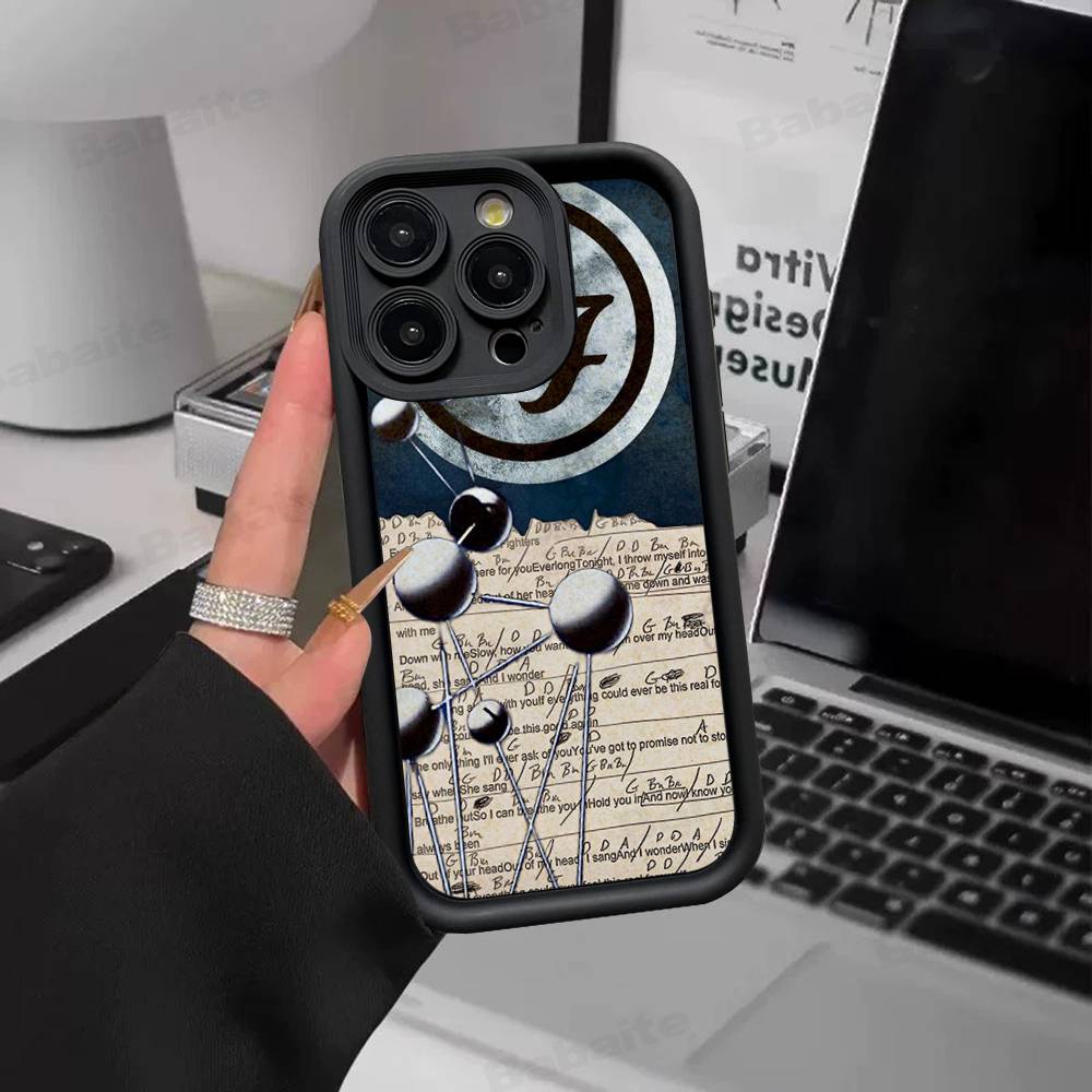 Band F-Foo F-Fighters Classic Rock Phone Case For IPhone 17 16 15 14 13 12 11 Pro Max Plus Silicone Shockproof Case