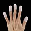 Yosoo Fingertip Protectors, Thumb Trigger Fingertip Protectors, Protective Caps for Cooking, Food-Grade Silicone, Reusable Fingertip Protection Pads,