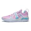 Li Ning Fury Lässig Bequem Atmungsaktiv TPU Stoßdämpfung Unterstützung Low Top Basketballschuhe Herren Sneaker Hellrosa ABFT019-6