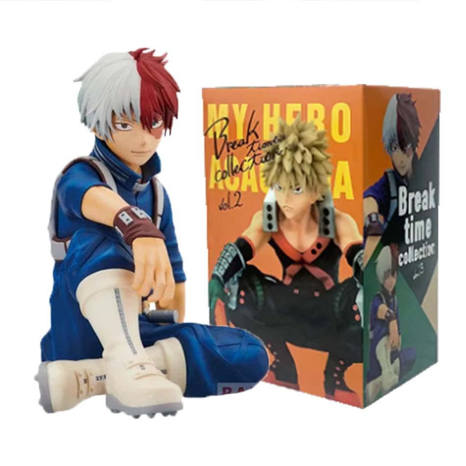 Gift My Hero Academia Anime Figure Midoriya Izuku Todoroki Shouto Bakugou Katsuki 11cm Action Figures Anime Character Birthday