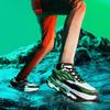New LiNing CF Xingshan Version 2 Slip Resistant, Abrasion Resistant, Lightweight Low Top Casual Shoes Men's White Green AGLR285-5