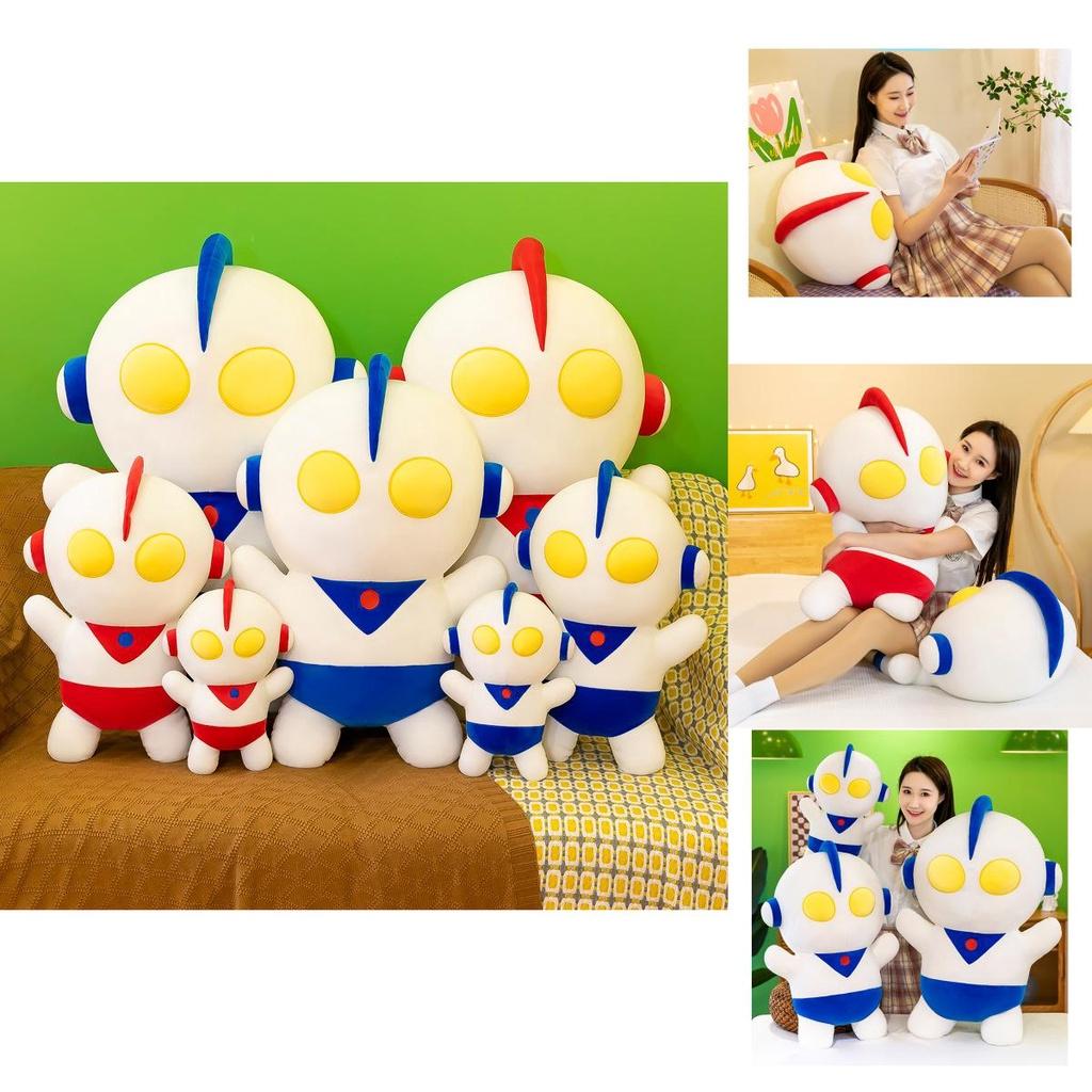 Collectible Q-version Ultraman Stuffed Plush Toy Pillow For Fans And Children