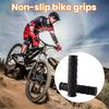 1 Pair Bike Handlebar Cover Shock Absorption Ergonomic Anti-slip Vibration Damping Cycling Bicycle