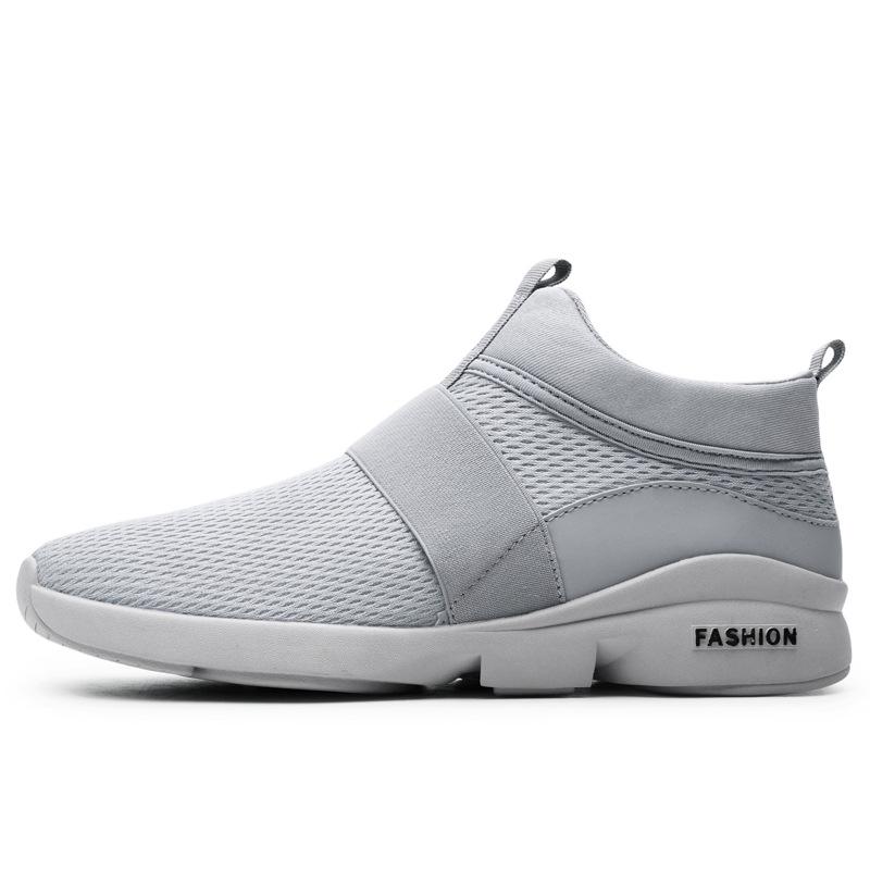48 Large Size Men's Shoes Breathable Sports Casual Shoes Solid Color One Lazy Men's Running Shoes Couple Models