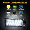 For 2014-Up Jeep Grand Cherokee White Full LED License Plate Lights Lamps OE-Fit